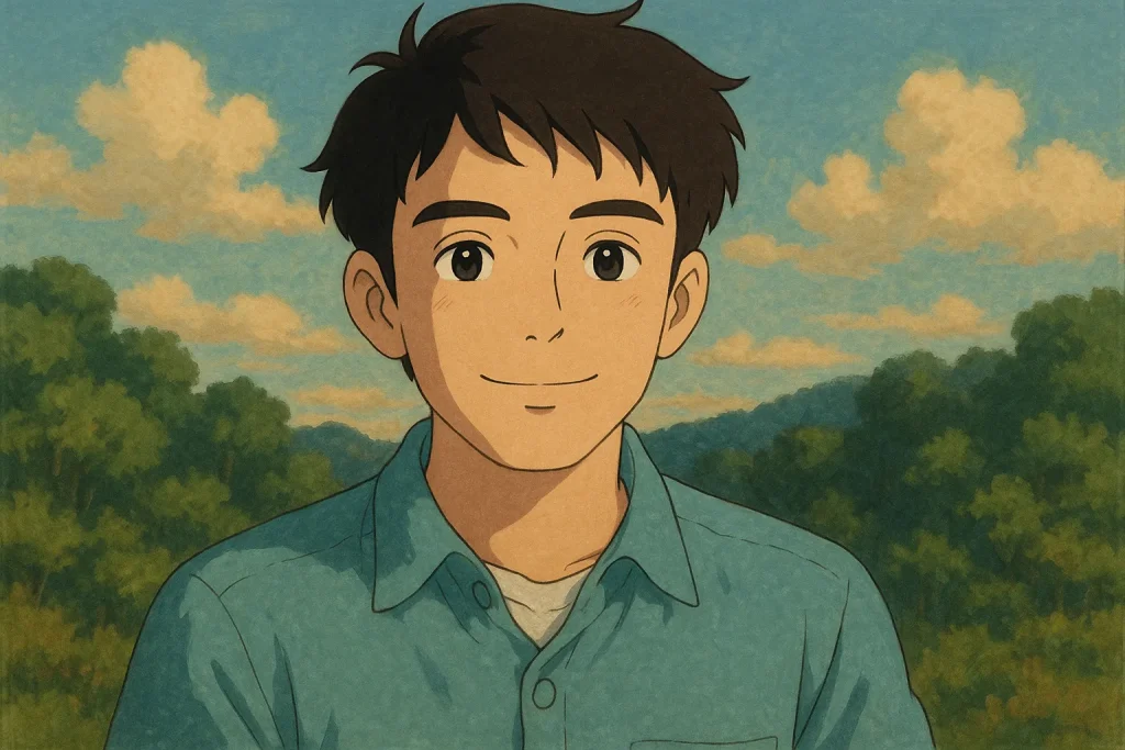 ❌ NG例⑤:ジブリ風・アニメ風・AIアート写真(←最近特に増加中)